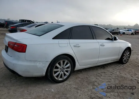2013 Audi A6 Premium Plus from USA, damaged, VIN WAUGFAFC1DN156462